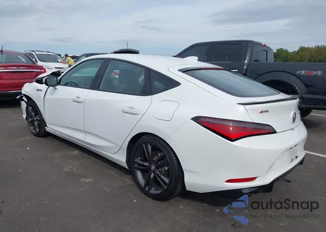 2024 Acura Integra A-Spec из США, поврежденный, VIN 19UDE4H32RA028822